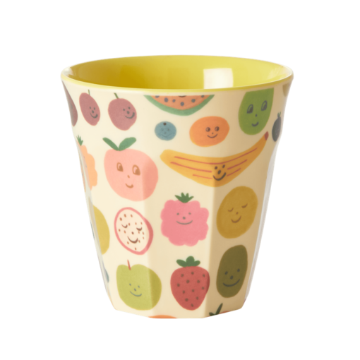 melamine cup happy fruits rice de wonderzolder