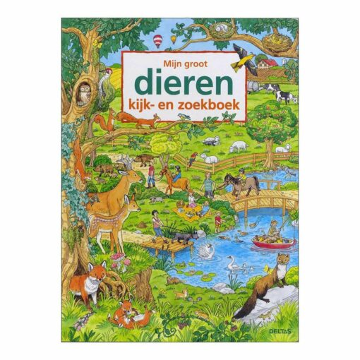 mijn groot dieren kijk en zoekboek, deltas, zoekboek, dieren, wonderzolder.nl