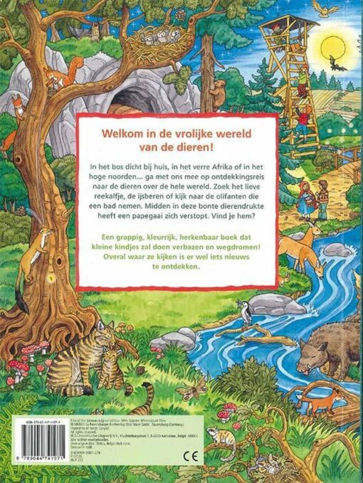 mijn groot dieren kijk en zoekboek, deltas, zoekboek, dieren, wonderzolder.nl