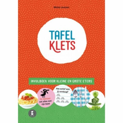 tafelklets, tafel klets, gezinnig, Michal Janssen, invulboek, samen eten, wonderzolder.nl