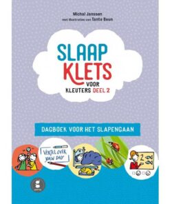 Slaapklets! voor kleuters, deel 2, gezinnig, Michal Janssen, slaap dagboek, kinderen, wonderzolder.nl