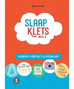 Slaapklets! deel 3, slaapklets, gezinnig, Michal Janssen, slaapdagboek, dagboek, wonderzolder.nl