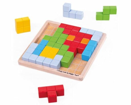 Pattern Blocks, smartgame, Bigjigs, Nabouwen, kleuter onderwijs, wonderzolder.nl