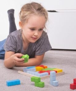 Pattern Blocks, smartgame, Bigjigs, Nabouwen, kleuter onderwijs, wonderzolder.nl