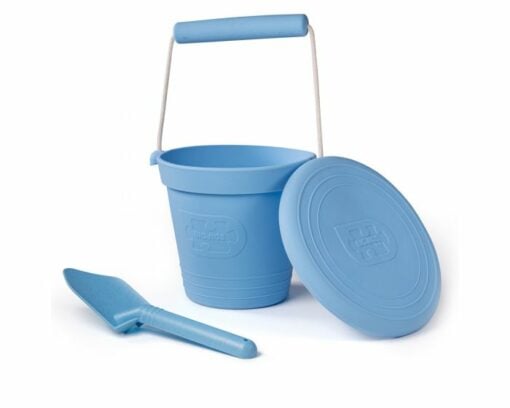 Eco schep Powder Blue, Schep, Spade, Bigjigs, Tarwevezel schep, wonderzolder.nl