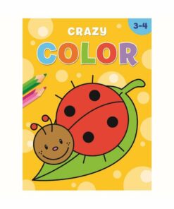 kleurboek crazy color, Deltas, kleuren, tekenen, peuter, kleuter, wonderzolder.nl