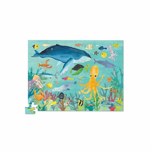 36 oceaan dieren puzzel, thirty six puzzle, ocean animals, crocodile creek, wonderzolder.nl