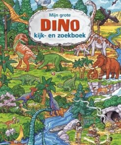 mijn grote dino kijk en zoekboek, delta, zoekboek, dinosaurus, wonderzolder.nl