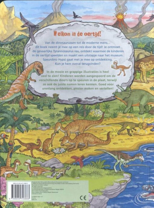 mijn grote dino kijk en zoekboek, delta, zoekboek, dinosaurus, wonderzolder.nl