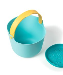 Quut Bucki emmer lagoon, strandspeelgoed, emmer, zeef, lagoon, buitenspeelgoed, quut, wonderzolder.nl