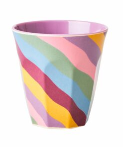 de wonderzolder rice beker funky stripes