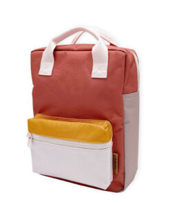 colorblock tas vintage pink engelpunt de wonderzolder