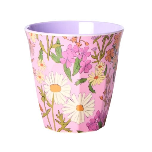 melamine cup Retro Pink de wonderzolder rice