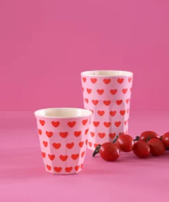 melamine cup, sweet hearts, rice, wonderzolder.nl