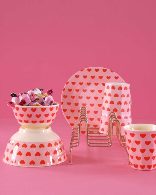 melamine cup, sweet hearts, rice, wonderzolder.nl