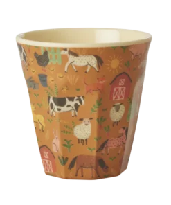 melamine cup, farm, rice, wonderzolder.nl