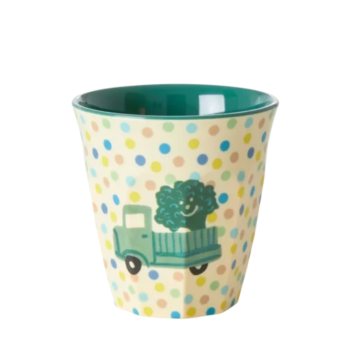 melamine cup, beker, happy cars, giftset, rice, wonderzolder.nl