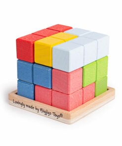 lock a cube, bigjigs, kubuspuzzel, puzzel, smartgame, wonderzolder.nl