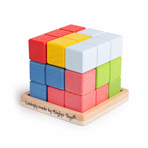 lock a cube, bigjigs, kubuspuzzel, puzzel, smartgame, wonderzolder.nl