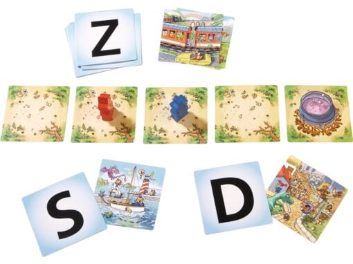 ABC toverduel, Haba, gezelschapsspel, spel, spelletjes, wonderzolder.nl