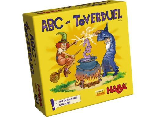 ABC toverduel, Haba, gezelschapsspel, spel, spelletjes, wonderzolder.nl