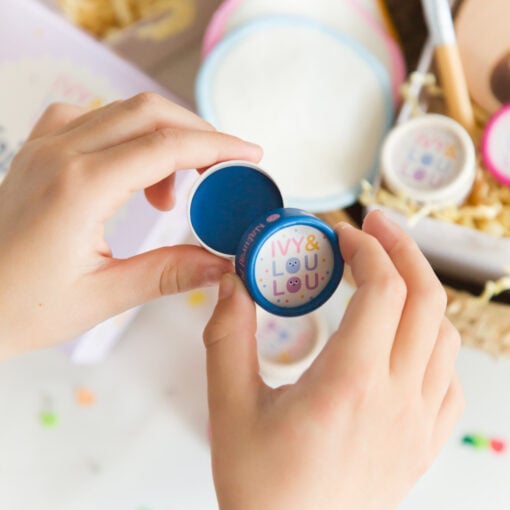 Butterfly Blue make up, kinder make up, speel make up, natuurlijk make up, ivy&loulou, wonderzolder.nl