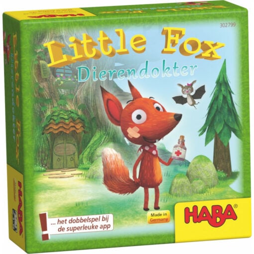 Haba little fox dierendokter, haba, little fox dierendokter, gezelschapsspel, spelletje, wonderzolder.nl