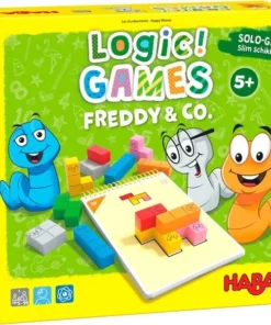 logic games freddy & co, logic games, smartgames, haba, spelletjes, spellen, wonderzolder.nl