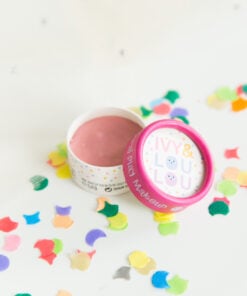 Lollypop pink make up, kinder make up, speel make up, natuurlijk make up, ivy&loulou, wonderzolder.nl