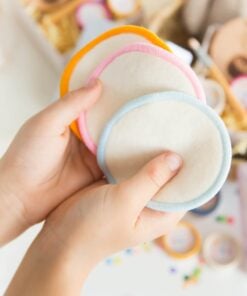 wasbare wattenschijfjes, wattenschijfjes, kinder make up, ivy & loulou, wonderzolder.nl