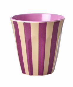 medium cup stripes, stripes RICE, melamine cup stripes, melamine cup, RICE, wonderzolder.nl