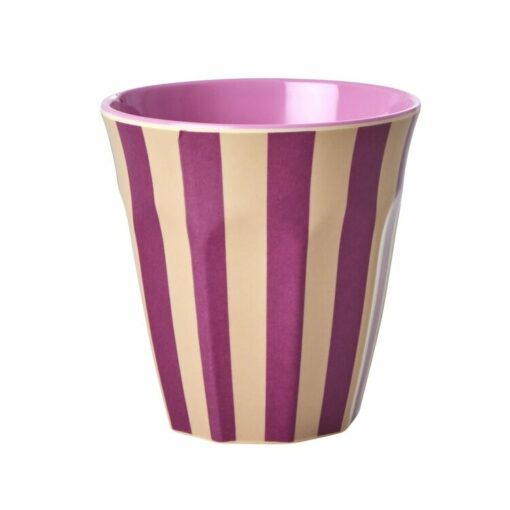 medium cup stripes, stripes RICE, melamine cup stripes, melamine cup, RICE, wonderzolder.nl