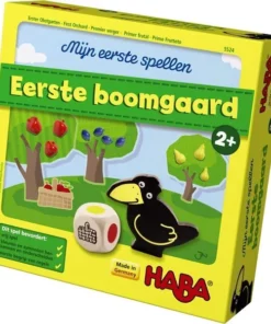 Mijn eerste spellen eerste boomgaard, haba, spelletjes, gezelschapsspel, eerste boomgaard, wonderzolder.nl