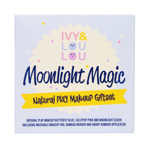 Moonlight magic giftset, giftset, speel make up, kinder make up, butterfly blue, lollypop pink, moonlight silver, ivy&loulou, wonderzolder.nl