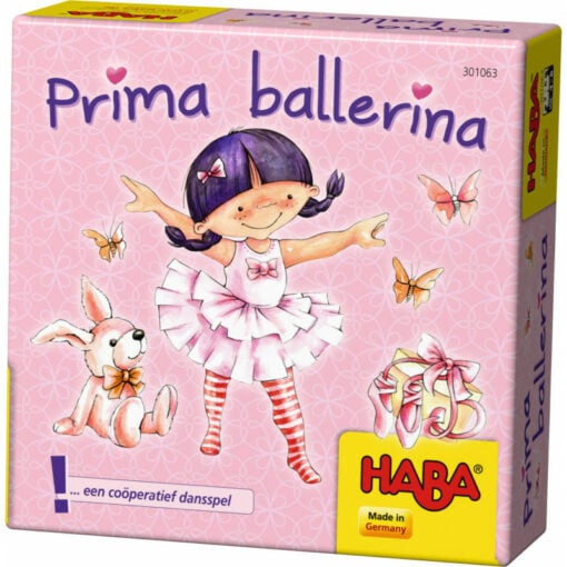 haba prima ballerina, haba, prima ballerina, dansspelletje, ballet, wonderzolder.nl