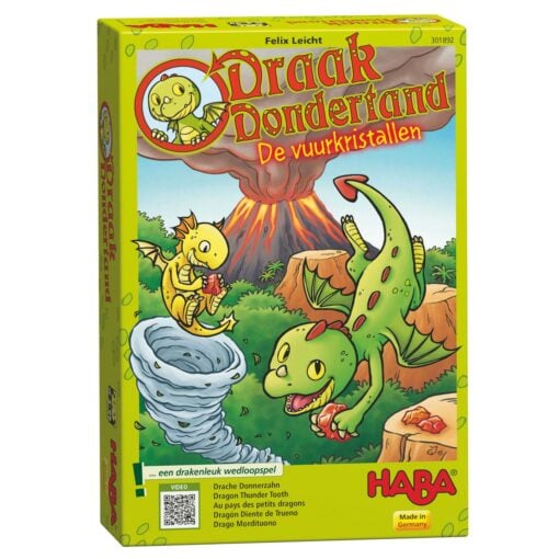 haba draak dondertand, haba, spel, gezelschapsspel, spelletjes, draak dondertand, wonderzolder.nl