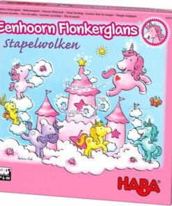 Haba eenhoorn flonkerglans stapelwolken, spel, gezelschapsspel, eenhoorn, unicorn, haba, wonderzolder.nl