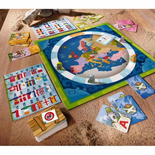Haba landen van Europa, gezelschapsspel, spel, spelletje, landen van Europa, Haba, wonderzolder.nl