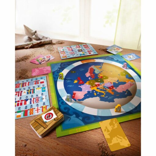 Haba landen van Europa, gezelschapsspel, spel, spelletje, landen van Europa, Haba, wonderzolder.nl