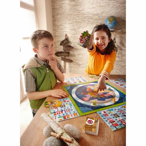 Haba landen van Europa, gezelschapsspel, spel, spelletje, landen van Europa, Haba, wonderzolder.nl