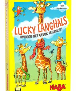 Haba Lucky Langhals, spel, gezelschapsspel, spelletje, Lucky Langhals, haba, wonderzolder.nl