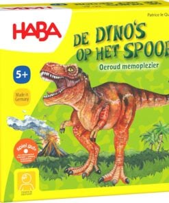 haba dino's op het spoor, dinosaurus, dino, gezelschapsspel, spelletje, spel, haba, wonderzolder.nl