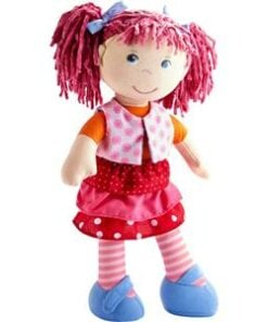 Haba pop Lilli Lou, Haba, stoffenpop, lappenpop, pop Lilli Lou, wonderzolder.nl