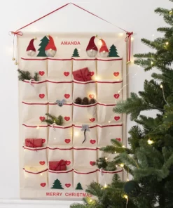 Hangende adventskalender DIY, CC Hobby, DIY adventskalender, kerst, advent, wonderzolder.nl