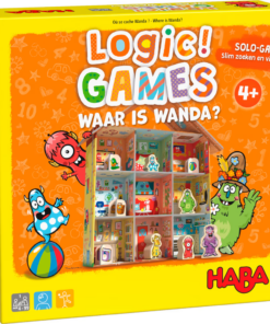 Haba Logic games waar is wanda, logic games, waar is wanda, haba, smartgame, wonderzolder.nl