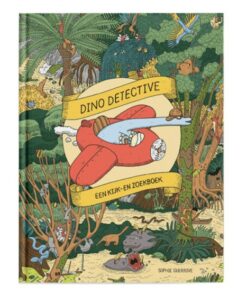 Dino detective, boycott, zoekboek, kijkboek, dino, dinosaurus, wonderzolder.nl