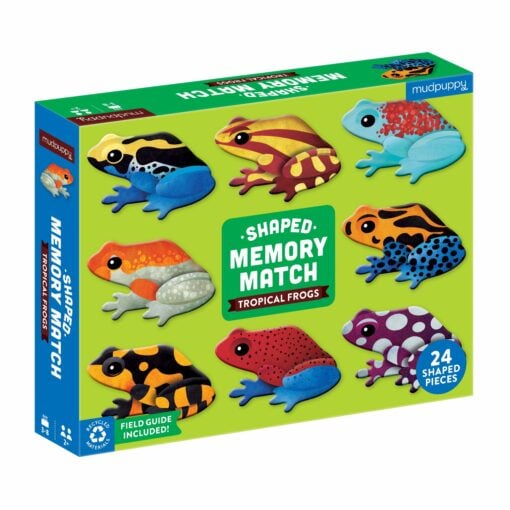 mudpuppy memory tropical frogs, memory, tropical frogs, kikkers, spelletje, gezelschapsspelletje, mudpuppy, wonderzolder.nl