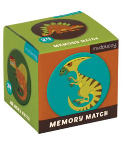 mudpuppy mini memory dinosaurs, memory, mini memory, dino, dinosaurus, spel, spelletje, mudpuppy, wonderzolder.nl