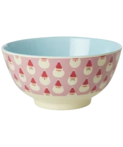 RICE melamine kom santa baby, RICE kom, melamine kom, santa baby, kerstservies, kerst, RICE, wonderzolder.nl