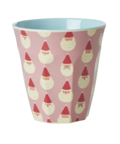 RICE melamine medium cup santa baby, kerst, kerstbeker, santa baby, melamine, medium cup, RICE, wonderzolder.nl